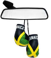 Mini Boxing Gloves (JAM) - Car Display