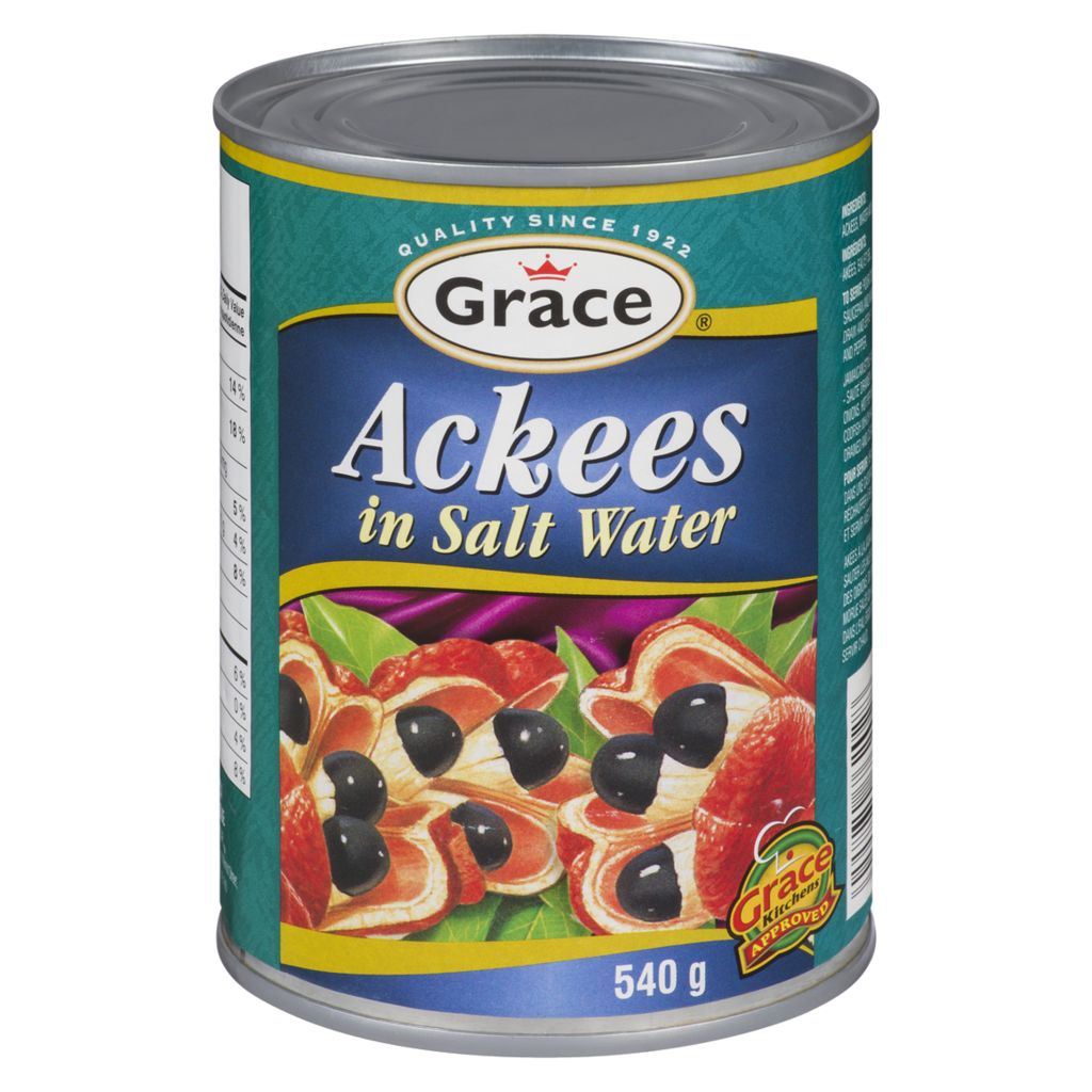 Grace Ackees in salt water