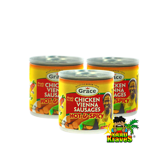 (Bundle of 3)|Grace Chicken Vienna Sausages (Hot & Spicy)